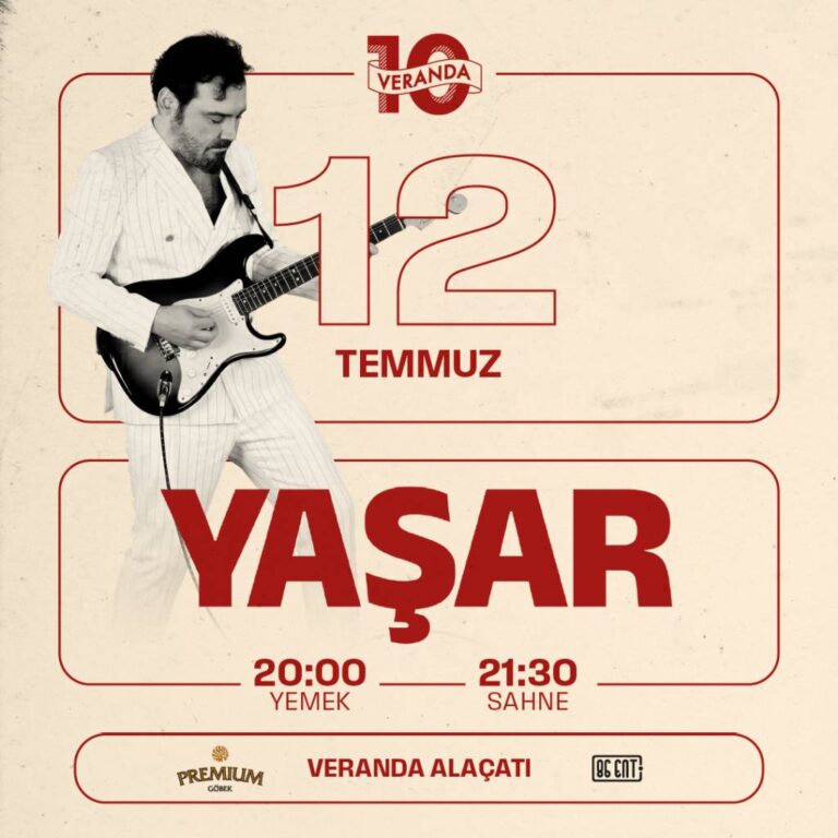 Yaşar Konseri Veranda Alaçatı Yıl